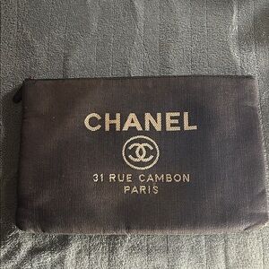 Chanel Denim Pouch